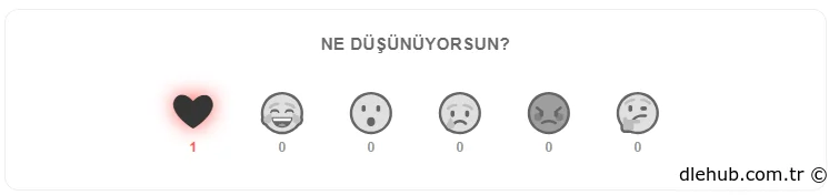 DLE Gelişmiş Emoji Tepki Sistemi v2.0