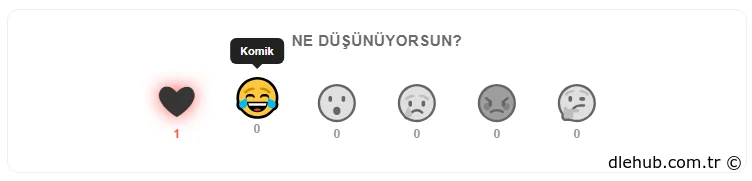 DLE Gelişmiş Emoji Tepki Sistemi v2.0