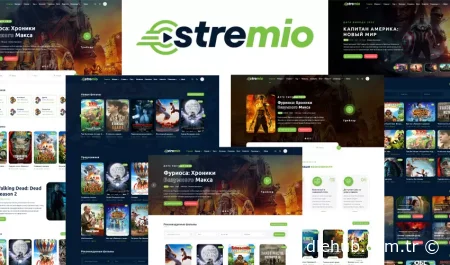 Stremio (1.0.0) - Filmler, TV şovları ve video akışı için DLE teması