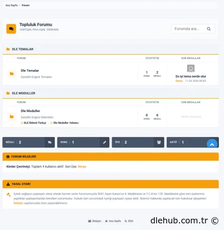 DLE Native Forum - Nexus Ultimate Core v1.0