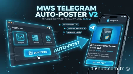 DLE Telegram Auto-Poster