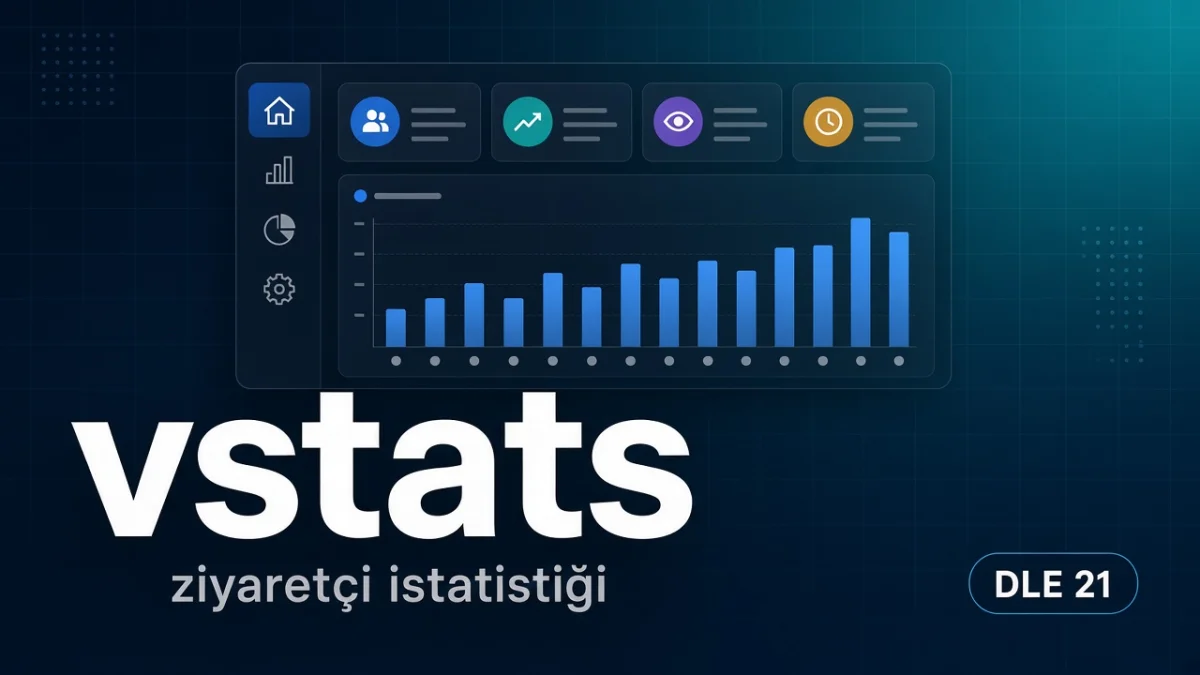 Ziyaretçi İstatistiği (vstats)